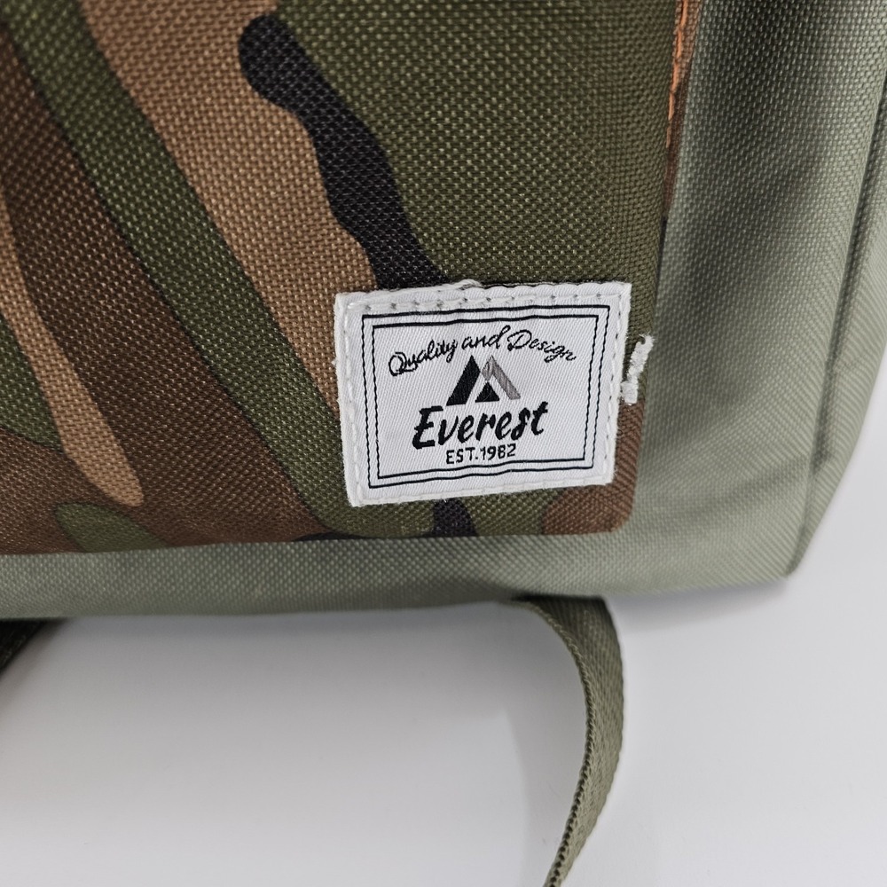 Everest Backpack Olive Camo Colorblock School Travel Daypack Model 1045CB - Picture 2 of 16